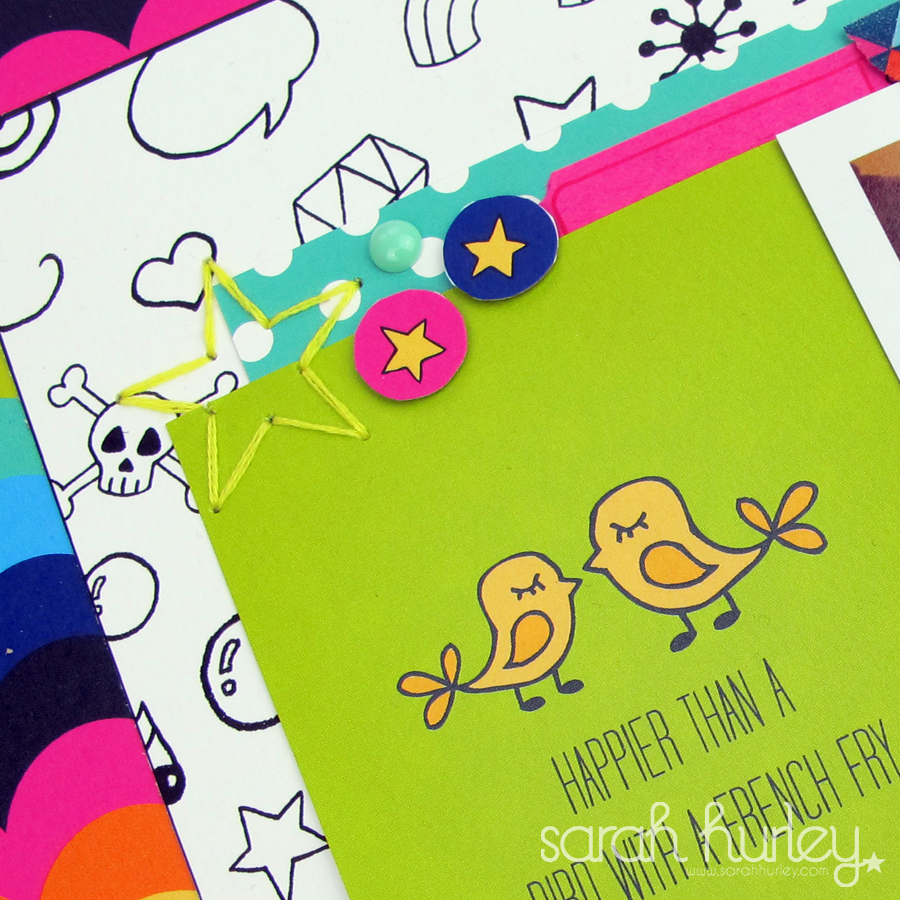 A Few of My Favourite Things... kit inspiration Close Up 2 - Sarah Hurley Scrapbooking