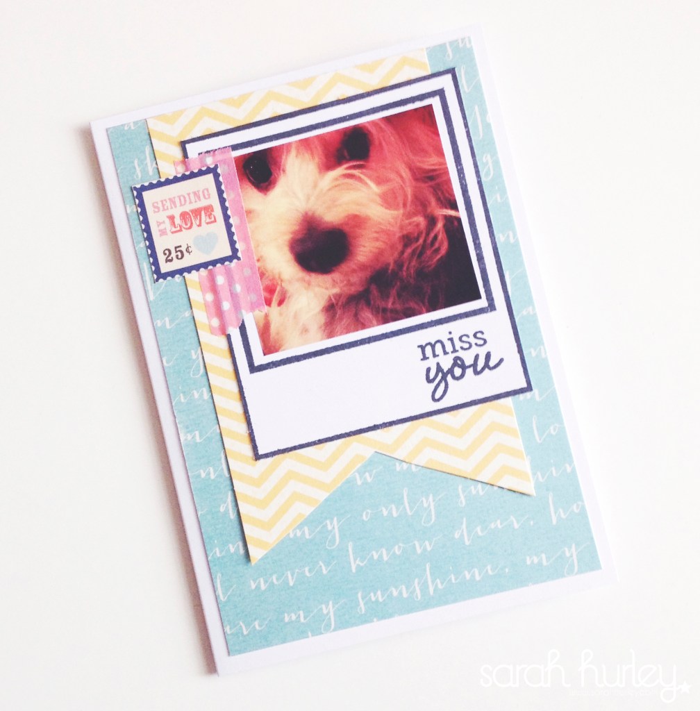 Washi Tape Card Sarah Hurley