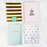 Stationery haul journals bando kate spade modcloth hema kikki k sarah hurley