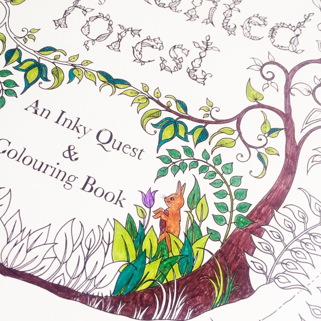 Enchanted Forest Colouring Book Sarah Hurley