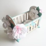 DCWV Baby Cot Roses Close Up Sarah Hurley