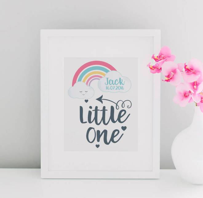 original_personalised-little-one-cute-rainbow-newborn-print