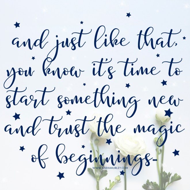 trust beginnings quote