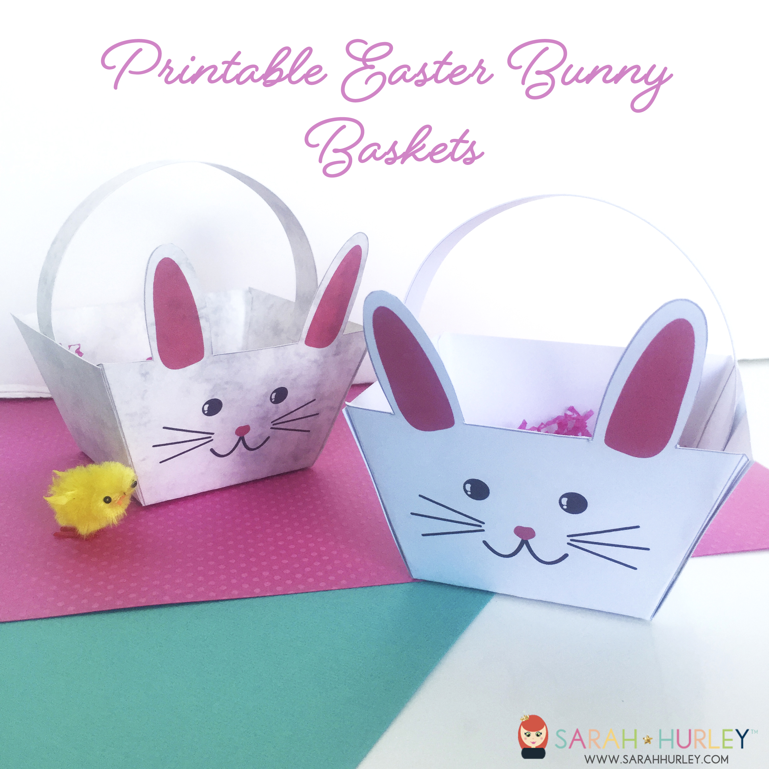 Make your own Easter Bunny Baskets Free Printable Sarah Hurley.jpg