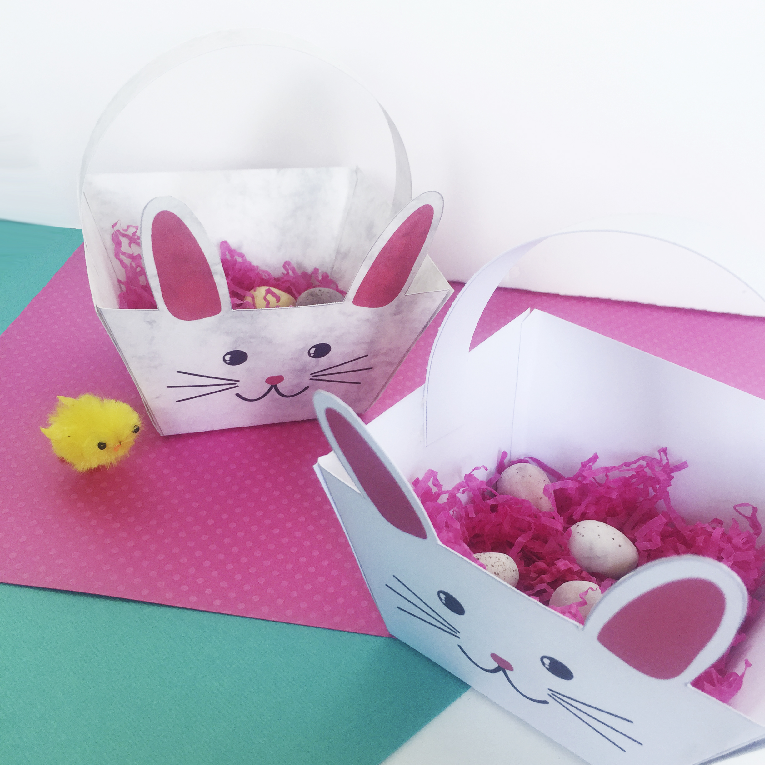 Make your own Easter Bunny Baskets Sarah Hurley